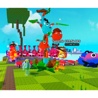 HUGE FUSION FROZEN SCORCHED TOMATRIO 7KG LVL 10 935K DPS PVB | CHEAP PLANTS VS BRAINROTS (SEE MY PROFILE FOR MORE PLANTS!)