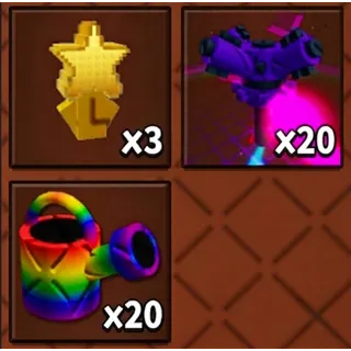 CHEAPEST x3 STAR FRUIT SEEDS + FREE SUPER SPRINKLER AND WATER CANS | GROW A GARDEN 2 CHEAP BUNDLE