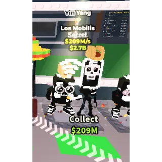 CHEAPEST 209M/S  YIN YANG 1 TRAIT  LOS MOBILIS TACO | CHEAP BRAINROT STEAL A BRAINROT (SEE MY PROFILE FOR MORE!)