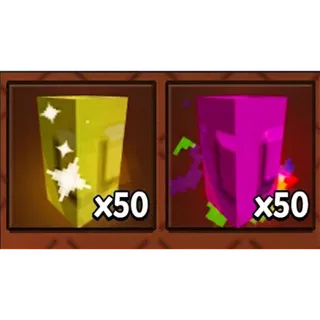 (FALL HARVEST WORLD) x50 MAPLE GOLD + x50 MAPLE RAINBOW SEEDS BUNDLE | CHEAP SEEDS GROW A GARDEN 2