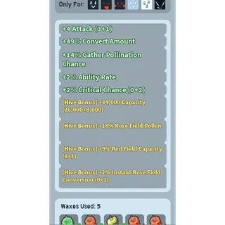 CHEAPEST 2% INSTANT ROSE FIELD CONVERSION ROSE HEADBAND | CHEAP GOOD BEEQUIP BEE SWARM SIMULATOR (SEE MY PROFILE FOR MORE!)