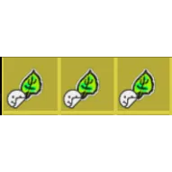 CHEAPEST x3 CORDATE LEAF STICKERS | CHEAP BEESMAS STICKER BEE SWARM SIMULATOR