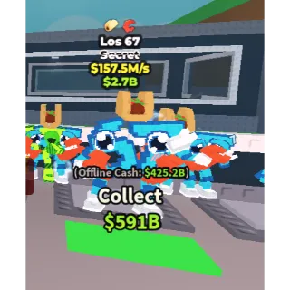 CHEAPEST 157M/S 2 TRAITS LOS 67 (CRAB TACO) | CHEAPEST TRAIT BRAINROT STEAL A BRAINROT (SEE MY PROFILE FOR MORE BRAINROTS!)