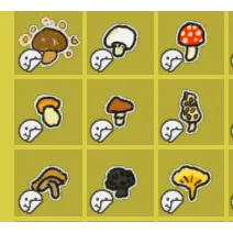 ALL MUSHROOMS STICKERS COLLECTION (FOR PRISMATIC MUSHROOM) | CHEAP STICKER BEE SWARM SIMULATOR (SEE MY PROFILE FOR MORE!)