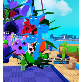 CHEAPEST HUGE 7.5KG TITANIC ELECTRIFIED TOMATRIO LVL 2 101K DPS PVB | CHEAP PLANTS VS BRAINROTS (SEE MY PROFILE FOR MORE!)