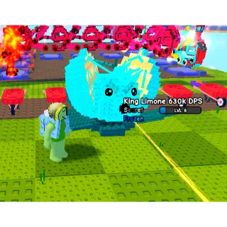 CHEAPEST HUGE FROZEN KING LIMONE 4.2KG LVL 8 630K DPS PVB | CHEAP PLANTS VS BRAINROTS (SEE MY PROFILE FOR MORE PLANTS!)
