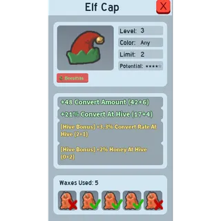CHEAP 2% HONEY AT HIVE + 3.3% CONVERT AT HIVE ELF CAP | CHEAP GOOD BEEQUIP BEE SWARM SIMULATOR (SEE MY PROFILE FOR MORE!)