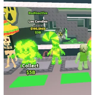 CHEAPEST RADIOACTIVE LOS CANDIES 195M/S | CHEAP MUTATION  BRAINROT STEAL A BRAINROT (SEE MY PROFILE FOR MORE!)