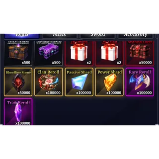 SAILOR PIECE EVERYTHING BUNDLE | PERFECT STARTER PACK - INCLUDES EVERYTHING IN THE PICTURE (CHECK DESCRIPTION FOR MORE INFO!)