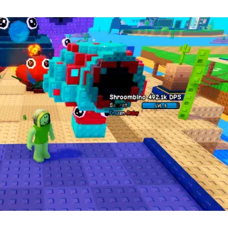 HUGE FUSION FROZEN RUBY SHROOMBINO 5KG LVL 5 492K DPS PVB | CHEAP PLANTS VS BRAINROTS (SEE MY PROFILE FOR MORE PLANTS!)