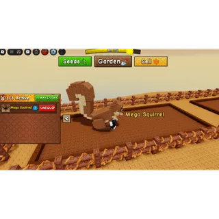 CHEAPEST MEGA SQUIRREL (FALL HARVEST PET) | CHEAP MEGA PETS GROW A GARDEN 2 
