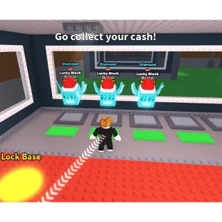 CHEAPEST x3 RARE SANTA HAT DIAMOND SECRET LUCKY BLOCK | CHEAP BRAINROT STEAL A BRAINROT (SEE MY PROFILE FOR MORE!)