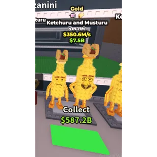 CHEAPEST 2 TRAIT GOLD KETCHURU AND MUSTURU 350M/S | CHEAP BRAINROT STEAL A BRAINROT (SEE MY PROFILE FOR MORE)