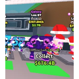 CHEAPEST 157M/S GALAXY LOS 67 | CHEAPEST MUTATION BRAINROT STEAL A BRAINROT (SEE MY PROFILE FOR MORE BRAINROTS!)