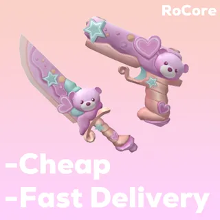 CHEAPEST SWEET TREAT SET | CHEAP KNIFE GUN MURDER MYSTERY 2