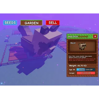 CHEAPEST TITANIC TANUKI (HUGE + MEGA) | CHEAP HUGE GROW A GARDEN (SEE MY PROFILE FOR MORE HUGES, MUTATION PETS )