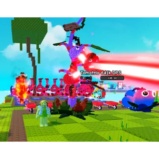 HUGE FUSION CORRUPTED RUBY TOMATRIO 7KG LVL 10 641K DPS PVB | CHEAP PLANTS VS BRAINROTS (SEE MY PROFILE FOR MORE PLANTS!)