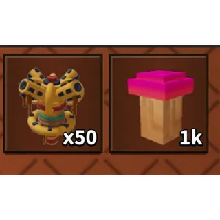 x1000 MAPLE MUSHROOM, x50 SUPER SYRUP SPRINKLERS | GROW A GARDEN 2 FALL HARVEST BUNDLE 0