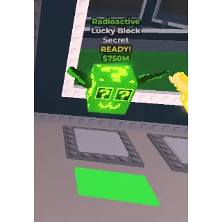 CHEAPEST RADIOACTIVE  SECRET LUCKY BLOCK | CHEAP BRAINROT STEAL A BRAINROT (SEE MY PROFILE FOR MORE!)