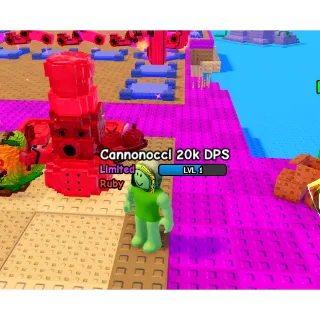 RARE LIMITED RUBY CANNONOCCI PVB | CHEAP PLANTS VS BRAINROTS (SEE MY PROFILE FOR MORE PLANTS!)