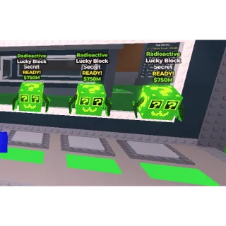 CHEAPEST x3 RADIOACTIVE  SECRET LUCKY BLOCK BUNDLE | CHEAP BRAINROT STEAL A BRAINROT (SEE MY PROFILE FOR MORE!)