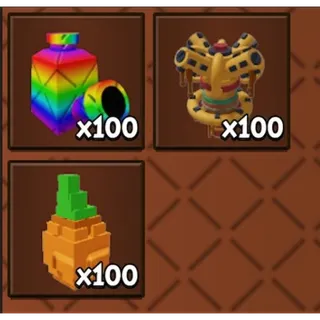 x100 ATLANTIC GIANT PUMPKIN + x100 SUPER SYRUP WATERING CAN + x100 SUPER SYRUP SPRINKLERS | PUMPKIN BUNDLE GROW A GARDEN 2 