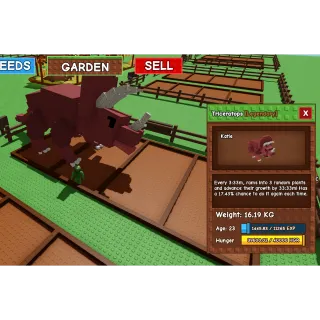 CHEAPEST HUGE TRICERATOPS | CHEAP HUGE PET GROW A GARDEN (SEE MY PROFILE FOR MORE HUGES, MUTATION PETS)