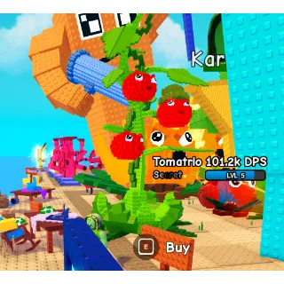 CHEAPEST HUGE TOMATRIO 7.5KG LVL 5 101K DPS PVB | CHEAP PLANTS VS BRAINROTS (SEE MY PROFILE FOR MORE PLANTS!)