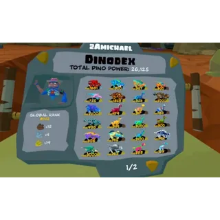 UG VR MYSTERY BOX 5LV 100 DINOS 500 Dino power mystery🤑