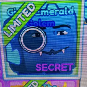 3xShinyGiantEmeraldGolem