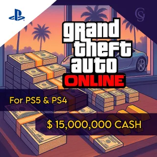 15.000.000 GTA Money PS5