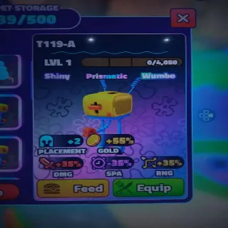 T119-A Shiny Wumbo Pet