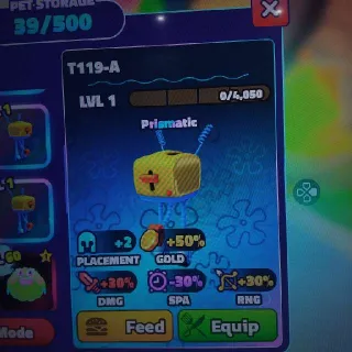 T119-A Prismatic Pet