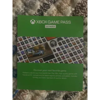 Xbox Game Pass 1-month