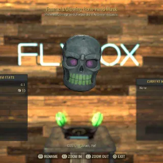 Glowing Bonehead Mask