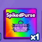 spiked purse