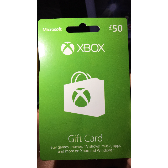 50. GBP Xbox Gift Card Global KEY - Xbox Gift Card Gift Cards - Gameflip