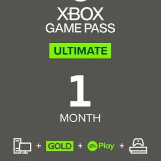 Xbox Game Pass Utimate 1 Month Non Stackable