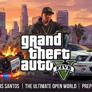 Grand Theft Auto V PS4 account with high in-game value.