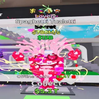 Love Spaghetti Toiletti