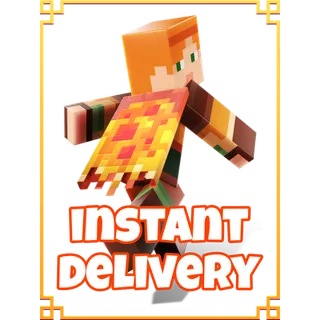 Minecraft Dungeons II Dominos Slice Slayer Cape Pizza Code Reward AUTOMATIC INSTANT delivery PC xbox Sony PlayStation Switch