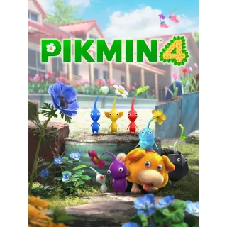 Pikmin 4 Nintendo Switch full game download code US based instant automatic delivery