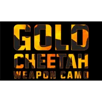 Gold CHEETAH PRINT RARE WEAPON CAMO 