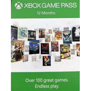 xbox one game pass 1 year