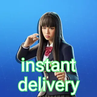 Fortnite x Kill Bill movie Gogo Yubari Character Skin Code Auto immediate delivery outfit