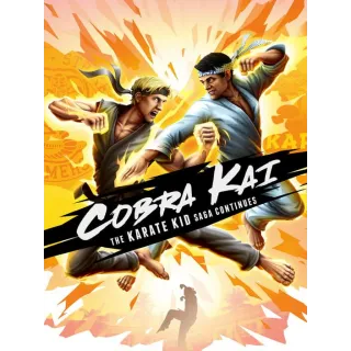 Cobra Kai: The Karate Kid Saga Continues Sony PlayStation 4 5 PS4 PS5 digital code instant automatic delivery