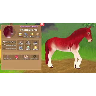 Friesian Burgundy Dapple PB