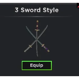 3SS Sword | Haze Piece