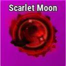 Scarlet moon