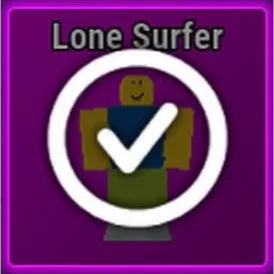 Lone surfer BL
